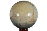 Polished Polychrome Jasper Sphere - Madagascar #210595-1